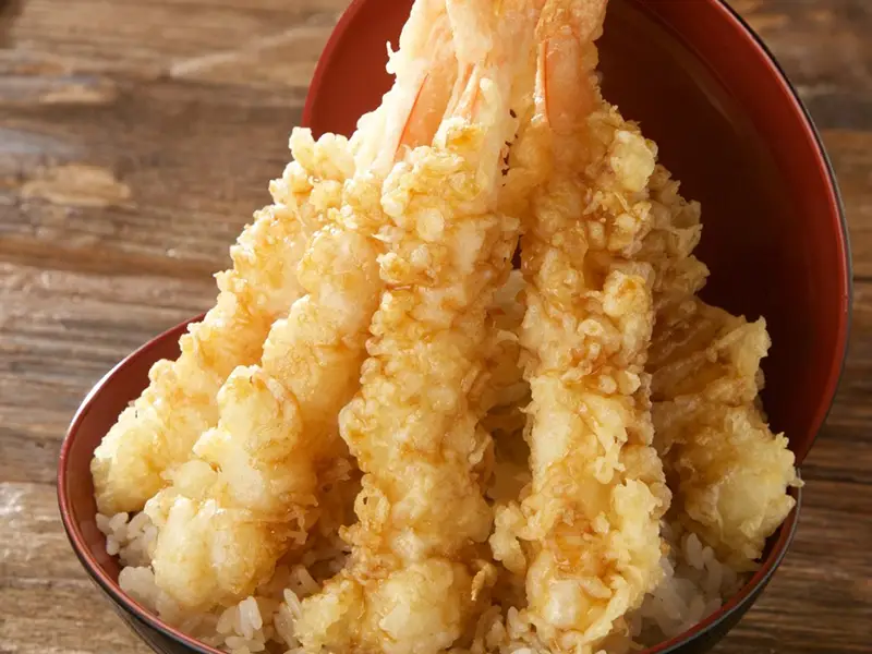 大海老天丼